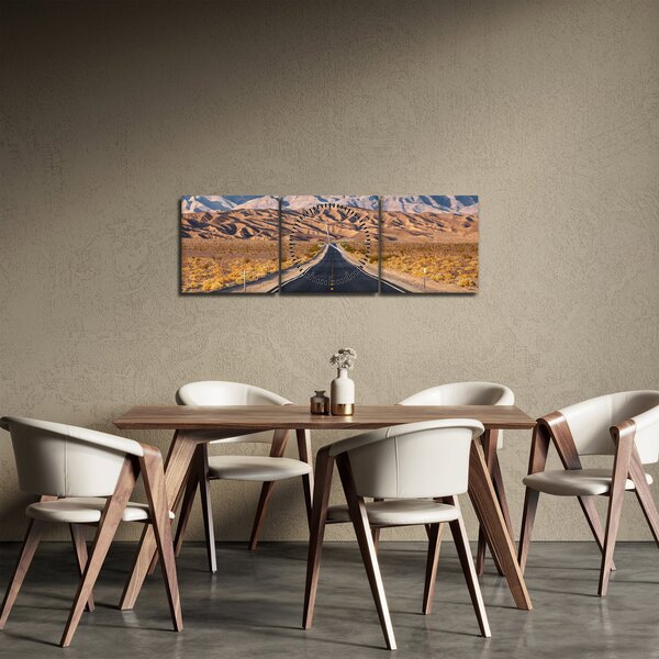 Kép - Death Valley, California, USA (órával) (90x30 cm)
