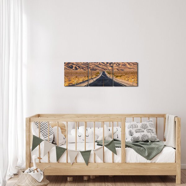 Kép - Death Valley, California, USA (órával) (90x30 cm)