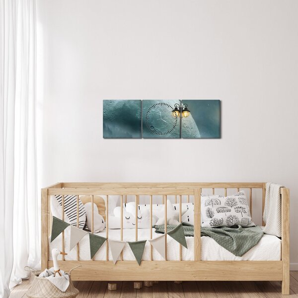 Kép - Az ég elérhető közelségben (órával) (90x30 cm)