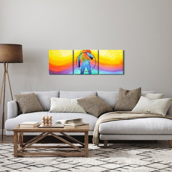 Kép - Belső erő (órával) (90x30 cm)