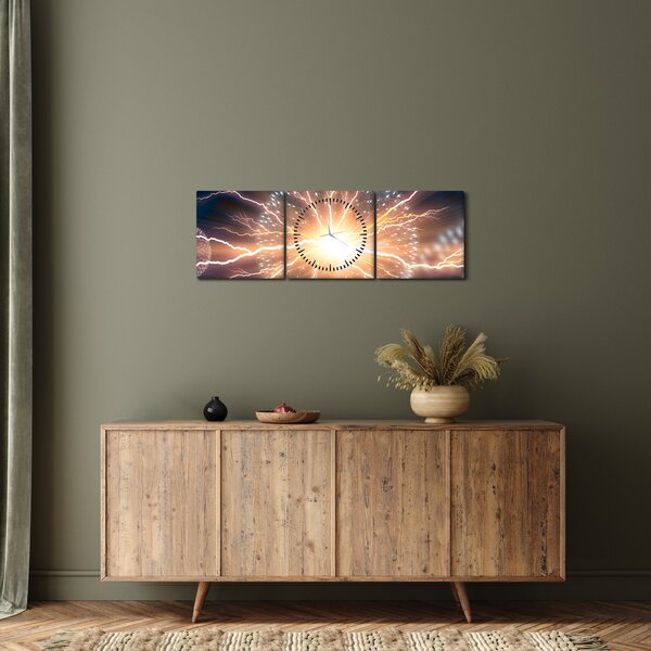 Kép - Atom (órával) (90x30 cm)