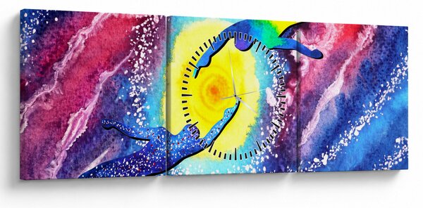 Kép - Érintés (órával) (90x30 cm)