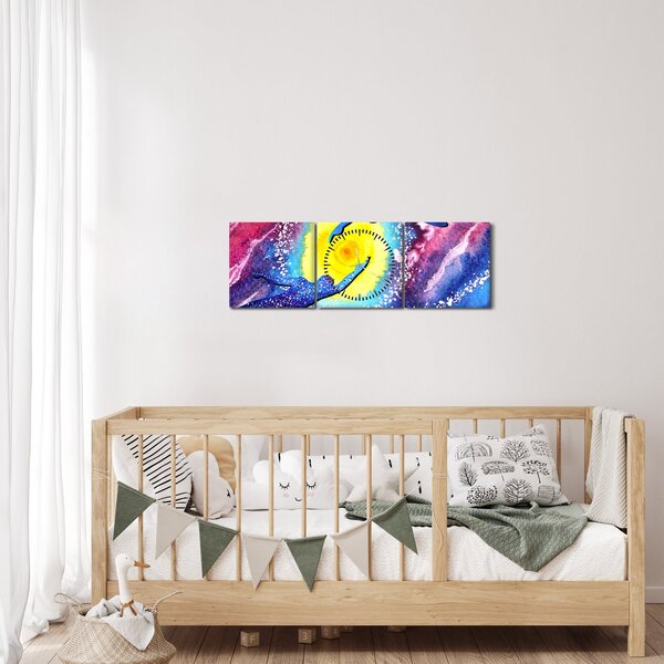 Kép - Érintés (órával) (90x30 cm)
