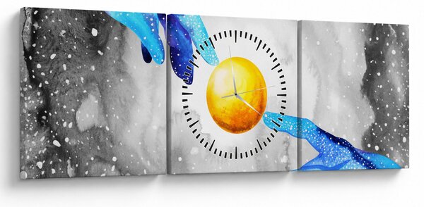 Kép - Kapcsolat (órával) (90x30 cm)
