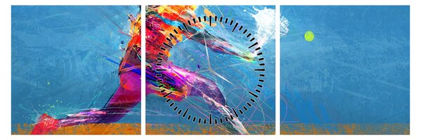 Kép - Festett teniszező (órával) (90x30 cm)