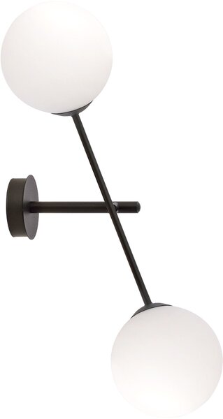 Emibig modern fali lámpa linear fehér fekete emi1169/k2
