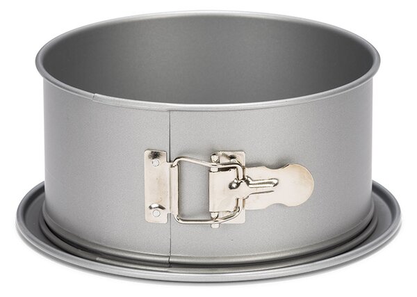 Magas kapcsos tortaforma levehető peremmel ø 18 cm silver-top