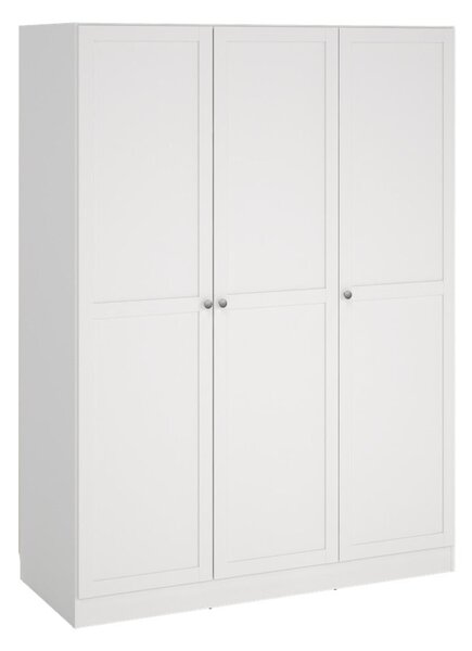 Fehér ruhásszekrény 147x200 cm Billund – Tvilum