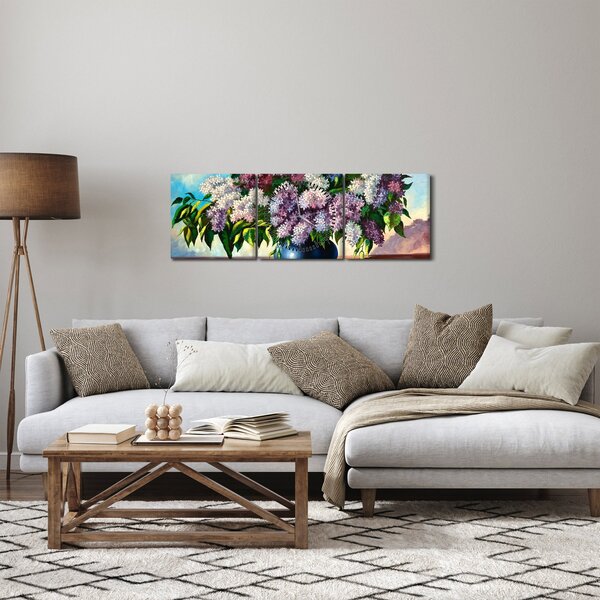 Kép - Orgován csokor (órával) (90x30 cm)