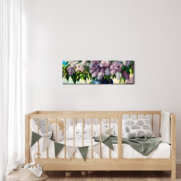 Kép - Orgován csokor (órával) (90x30 cm)
