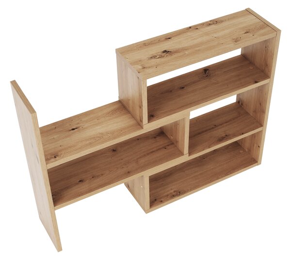 KONDELA Polcrendszer, artisan tölgy, KLOE III