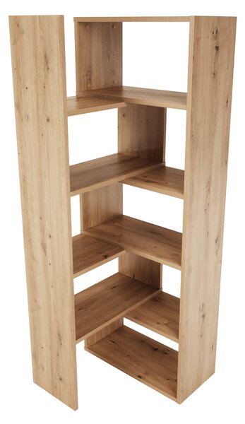 KONDELA Polcrendszer, artisan tölgy, KLOE I