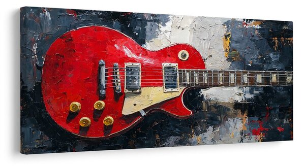 Kép lP elektromos gitár festmény