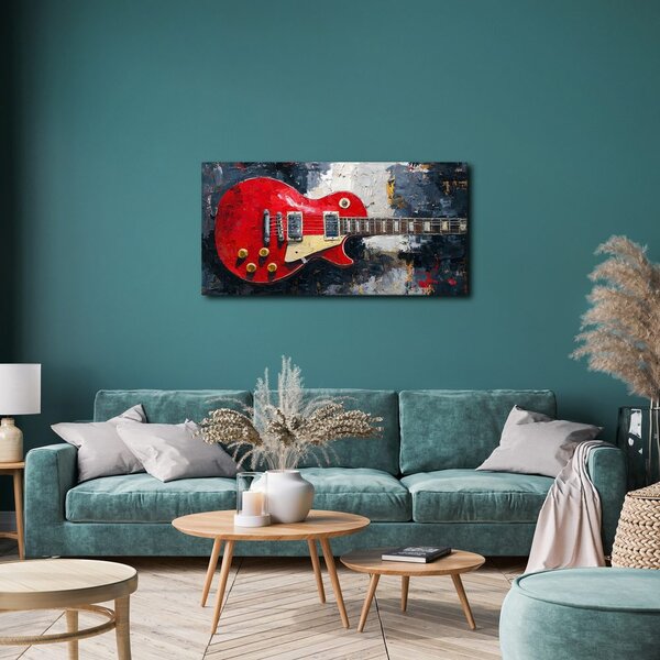 Kép lP elektromos gitár festmény