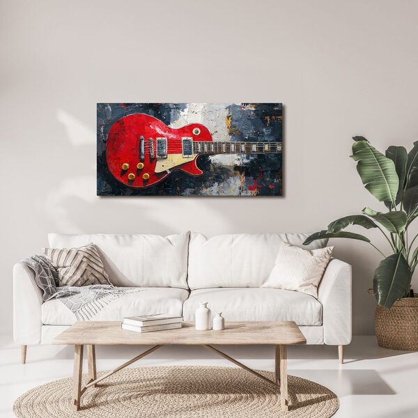 Kép lP elektromos gitár festmény