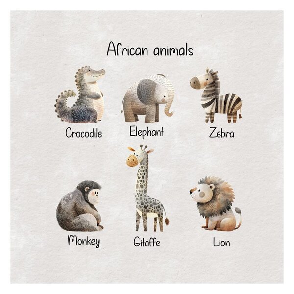 Kép afrikai állatok
