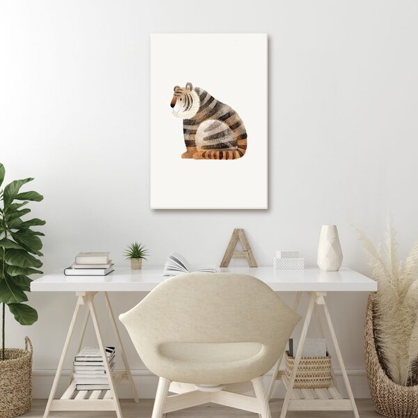 Kép aranyos kis tigris