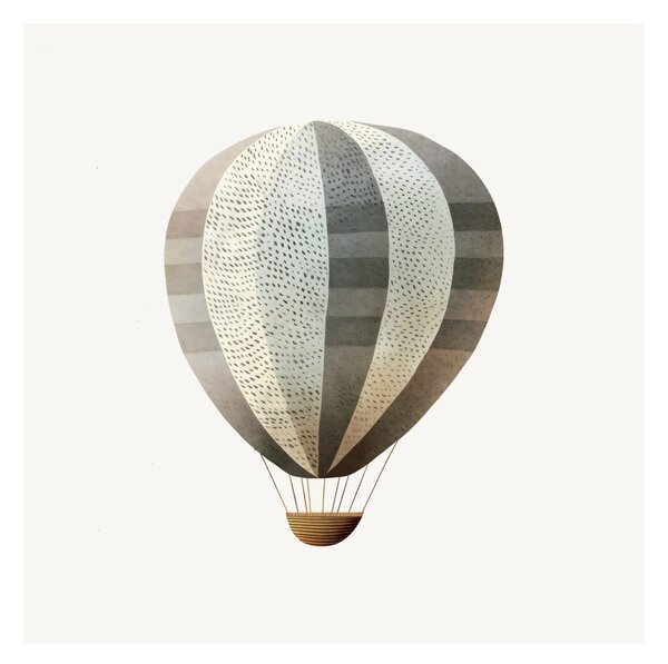 Kép repülő hőlégballon