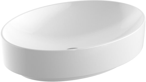 Geberit Variform mosdótál 55x40 cm ovális mosdótálak fehér 500.771.00.2
