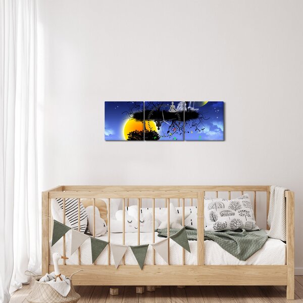 Kép - Az egyensúly tükröződése (órával) (90x30 cm)