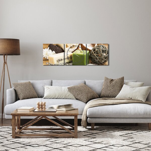 Kép - Egy pillanat a kikapcsolódásra (órával) (90x30 cm)