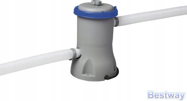 Bestway fémkeretes medence, 366x100 cm, 9.150 liter, szűrőszivattyúval és létrával