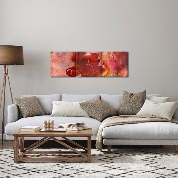 Kép - Egy női arc profilja (órával) (90x30 cm)