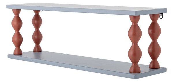 Kék többszintes gyerek polc 80 cm Bibiola – Bloomingville Mini