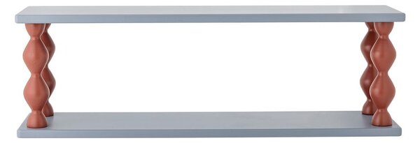 Kék többszintes gyerek polc 80 cm Bibiola – Bloomingville Mini