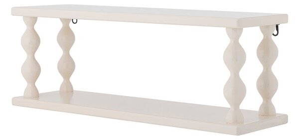Fehér többszintes fali polc 60 cm Salino – Bloomingville