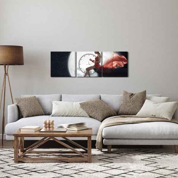 Kép - Nő a holdfényben (órával) (90x30 cm)