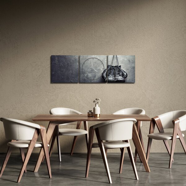Bokszkesztyű képe (órával) (90x30 cm)