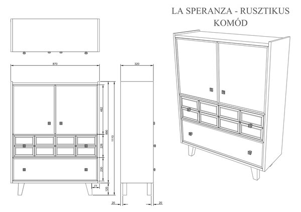La speranza komód