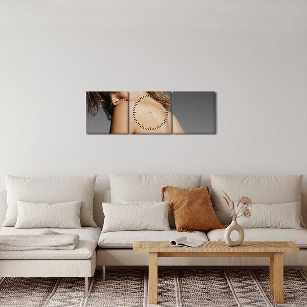 Fürdő nő képe (órával) (90x30 cm)