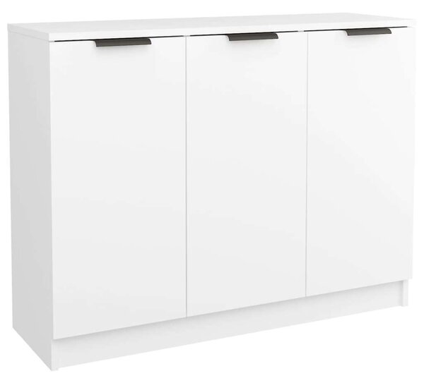 VidaXL fehér szerelt fa tálalóasztal 90,5 x 30 x 70 cm