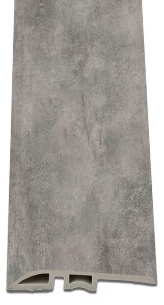 Vinyl SPC padló szintkiegyenlítő Serona kőhatású homokszürke 2400x45x8 mm