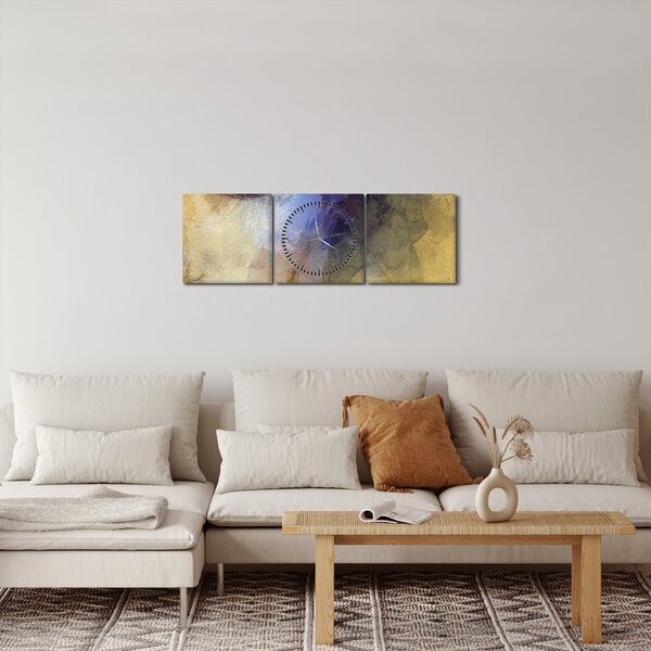 Kép - női portré, rajz (órával) (90x30 cm)