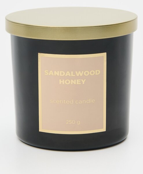 Sinsay - Illatgyertya Sandalwood Honey - fekete