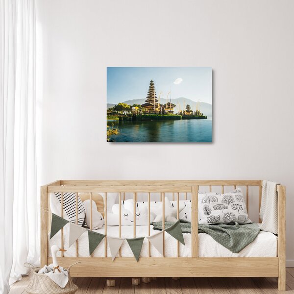 Mount Batur kép (üvegen) (70x50 cm)
