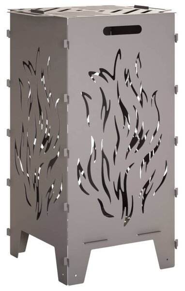 Tűzrakó Rozsdás 47 x 38 x 75 cm Időjárásálló Acél