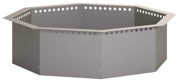 Tűzrakó Gyűrű Rozsdás 100 x 100 x 25 cm Időjárásálló Acél