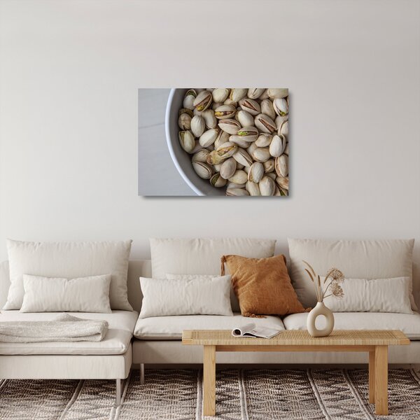 Pisztácia -kép (üvegen) (70x50 cm)