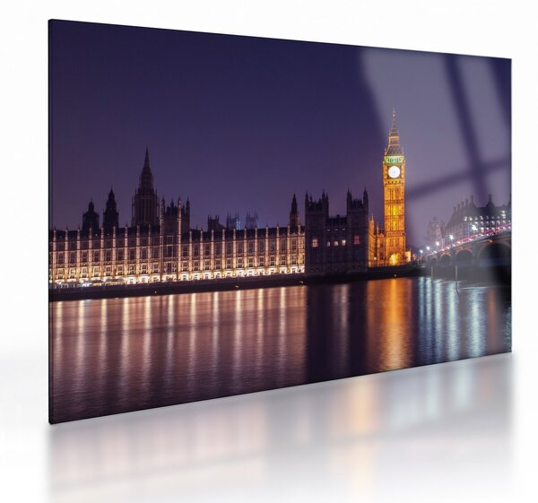 Londoni kép (üvegen) (70x50 cm)