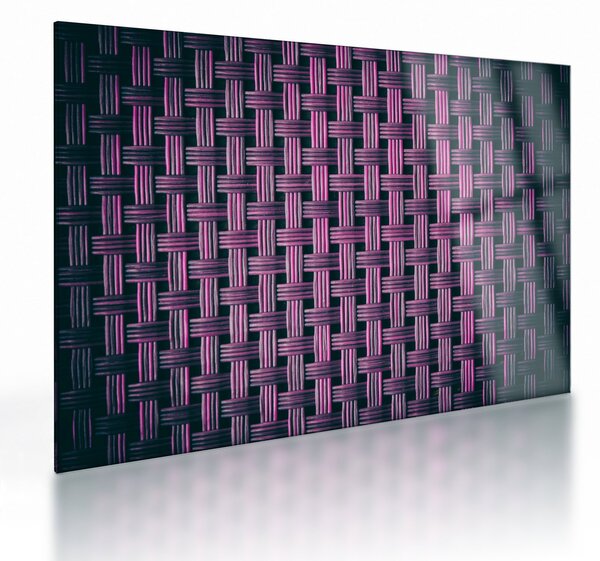 Lila textúrás kép (üvegen) (70x50 cm)