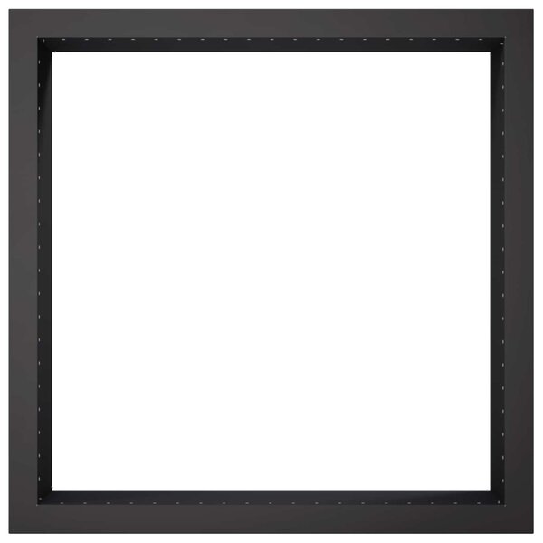 Tűzrakó Gyűrű Fekete 80 x 80 x 25 cm Acél