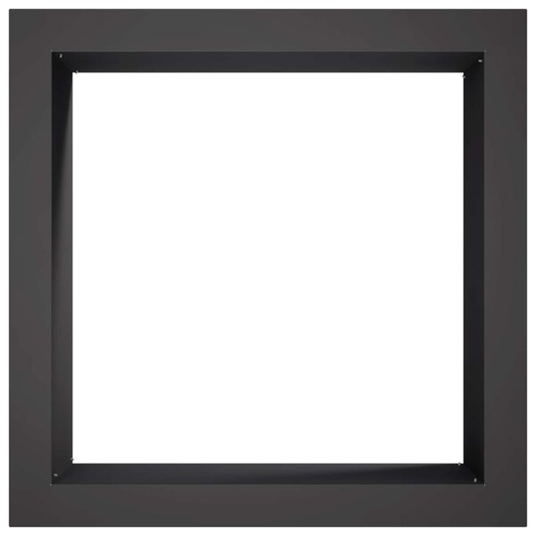 Tűzrakó Gyűrű Fekete 90 x 90 x 25 cm Acél