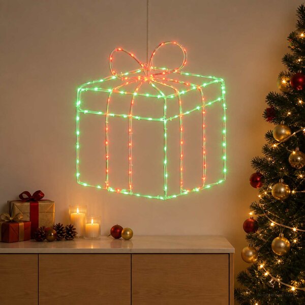 Karácsonyi világító ablakdísz sziluettek LOVIISA 200 LED