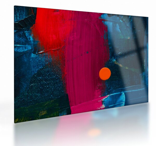 Színek képe (üvegen) (70x50 cm)