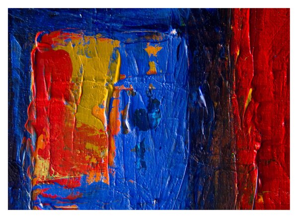 Festői szinek képe (üvegen) (70x50 cm)