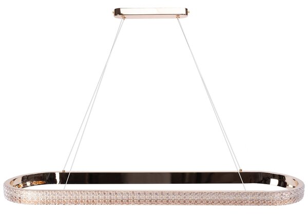 Toolight Toollight, LED függeszték 90cm APP1751-CP, fényes arany, OSW-06065